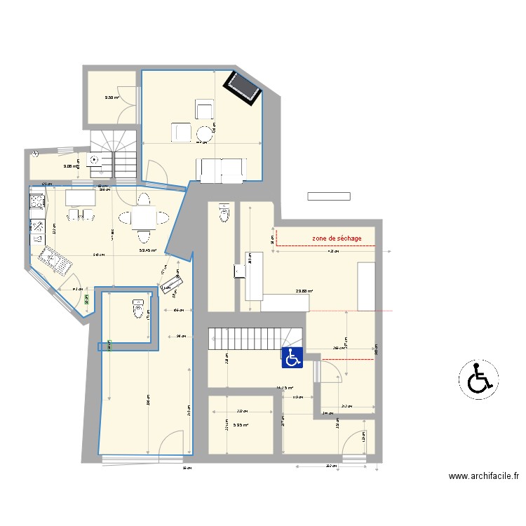 PROJET SALAISON 5. Plan de 0 pièce et 0 m2