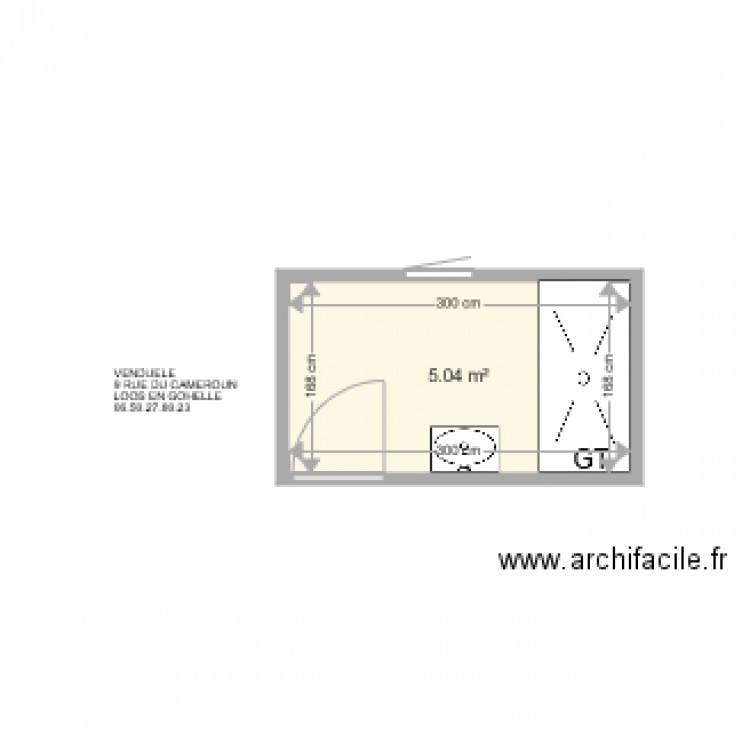 VANDUELE . Plan de 0 pièce et 0 m2