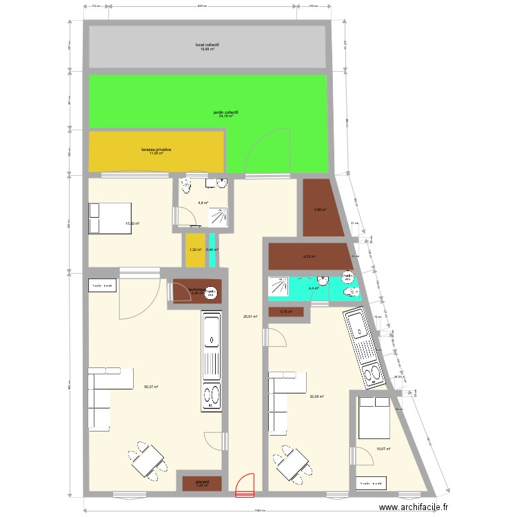 MARTROI1 rdc ap. Plan de 0 pièce et 0 m2