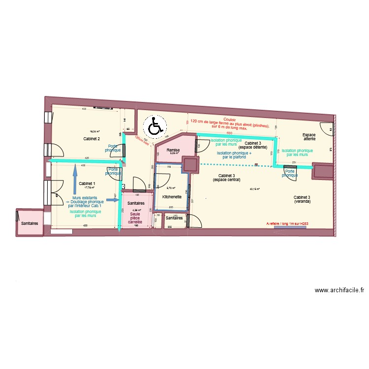 220404. Plan de 12 pièces et 124 m2