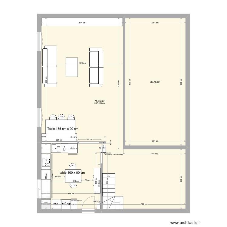plan Carpentier projet 2. Plan de 0 pièce et 0 m2