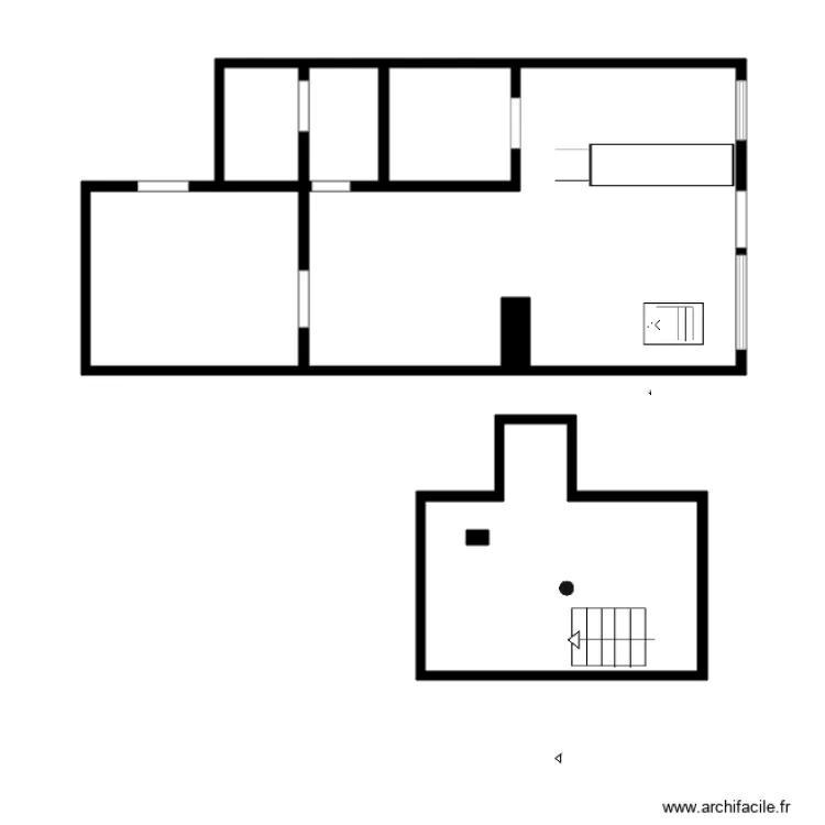 resto ronainville. Plan de 