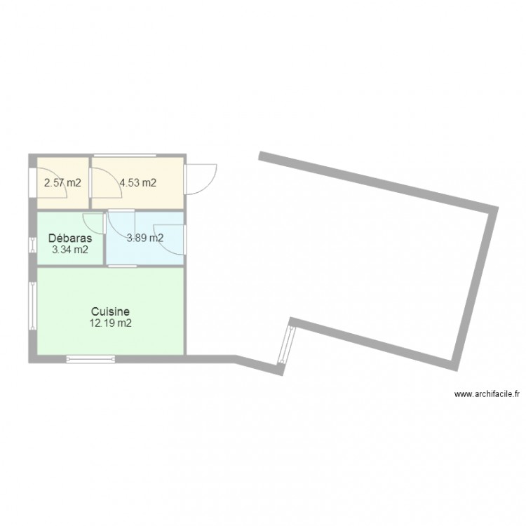 maison archifacile. Plan de 0 pièce et 0 m2