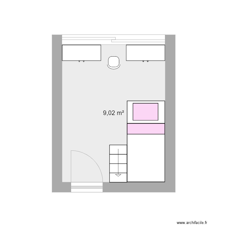 CH sup. Plan de 0 pièce et 0 m2