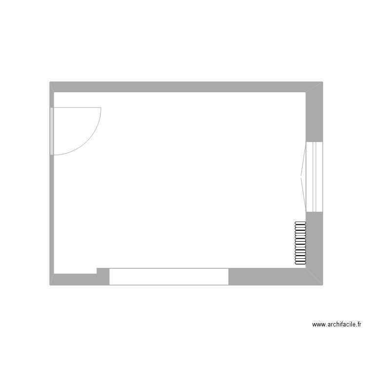 cuisine actuelle. Plan de 0 pièce et 0 m2