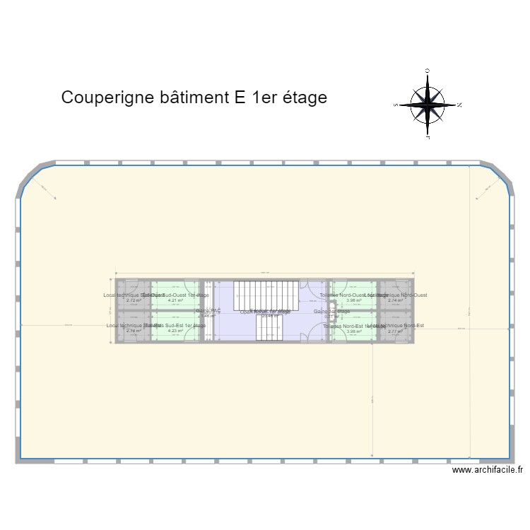 Couperigne 2021 plateau nu color. Plan de 0 pièce et 0 m2