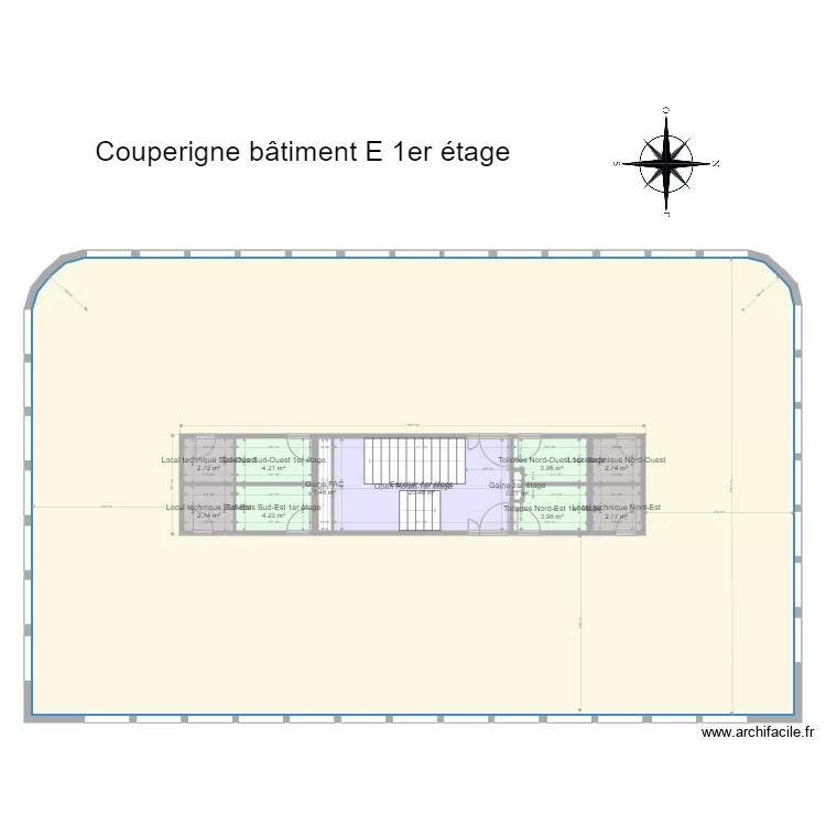 Couperigne 2021 plateau nu color. Plan de Couperigne 2021 plateau nu color. Plan de