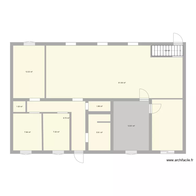 maison vred modif. Plan de 