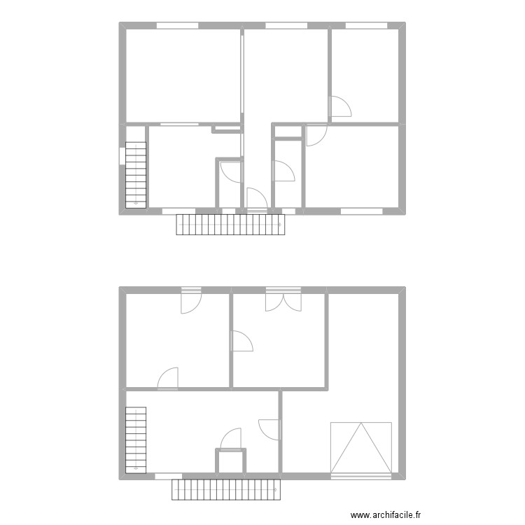 GERARD. Plan de 15 pièces et 146 m2