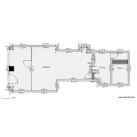 PLAN APRES TRAVAUX  SS MEUBLE