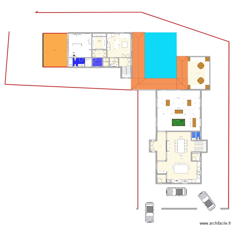 MARIA ET AZIZ . Plan de 0 pièce et 0 m2