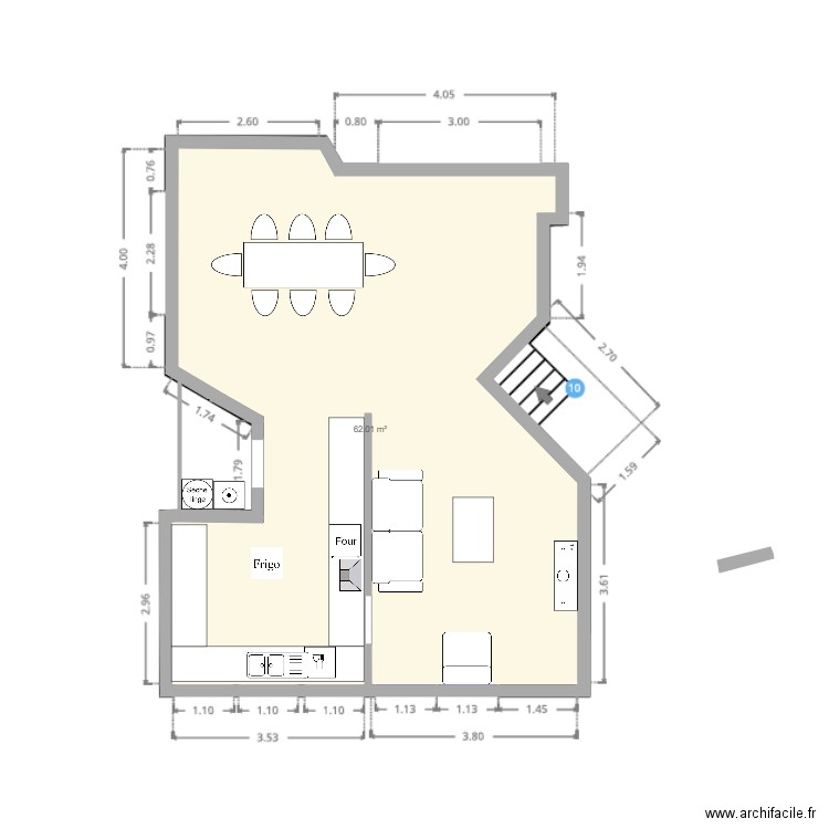 pan rch raph 2. Plan de 0 pièce et 0 m2