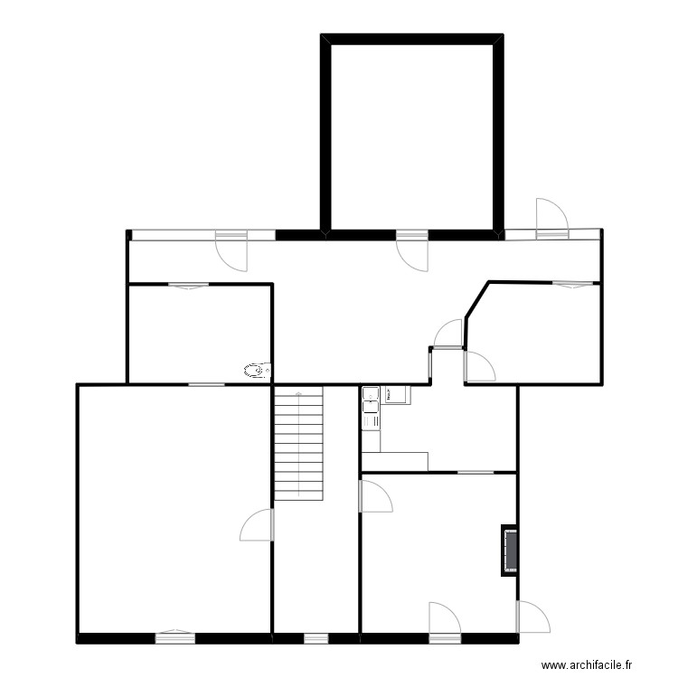 Maison_Charron_RDC_Lot3. Plan de 0 pièce et 0 m2