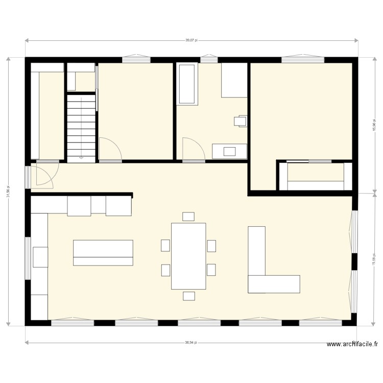 Pépin Claude. Plan de 0 pièce et 0 m2