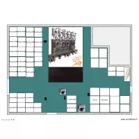 salle stockage 1er etage centre