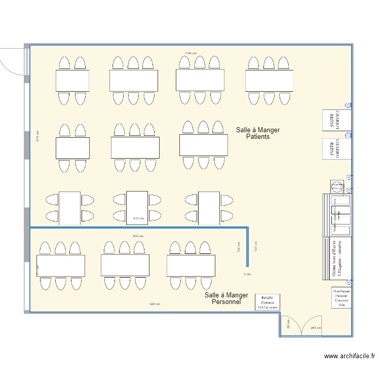 SAM CLINIQUE NOUVELLE DU FOREZ Hypothèse 1. Plan de 0 pièce et 0 m2