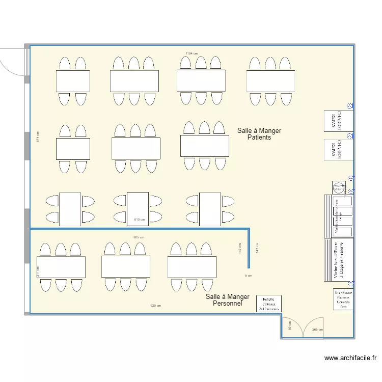 SAM CLINIQUE NOUVELLE DU FOREZ Hypothèse 1. Plan de SAM CLINIQUE NOUVELLE DU FOREZ Hypothèse 1. Plan de