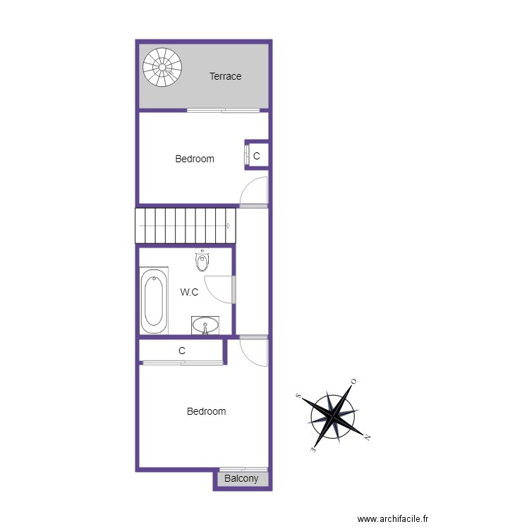 RSE 01215 Calle mercurio K1 74 2 planta. Plan de 0 pièce et 0 m2