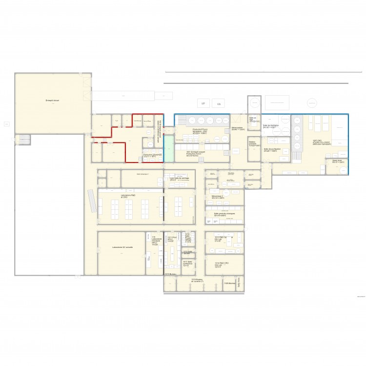 V9971 Agrandissement  Fonct CRO CMO GMP dans 14 000p2  V9971. Plan de 0 pièce et 0 m2