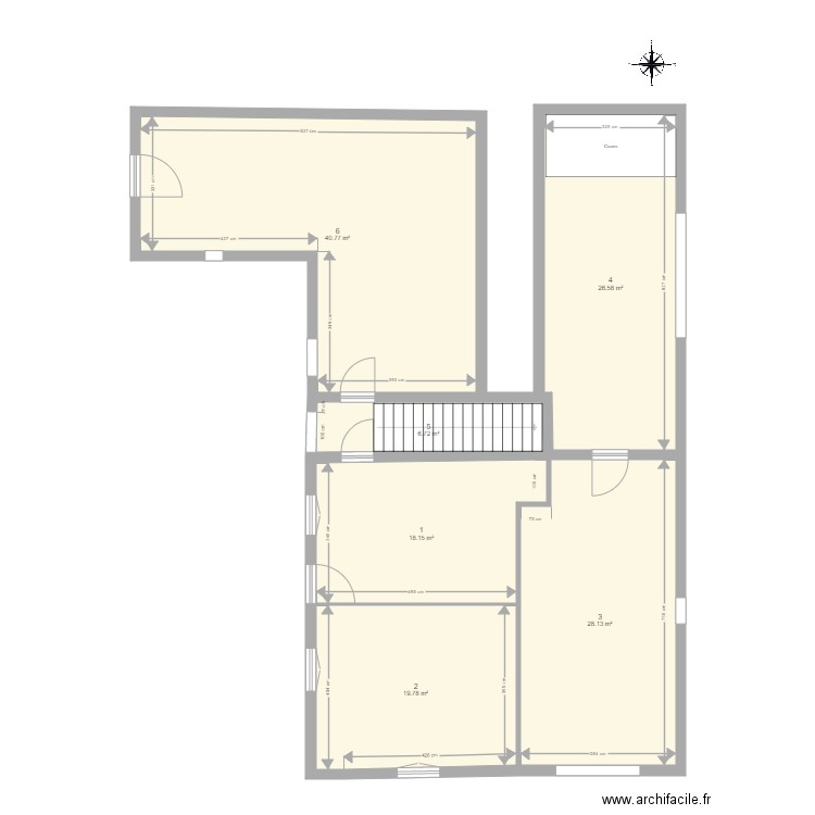 RDC Maison. Plan de 0 pièce et 0 m2