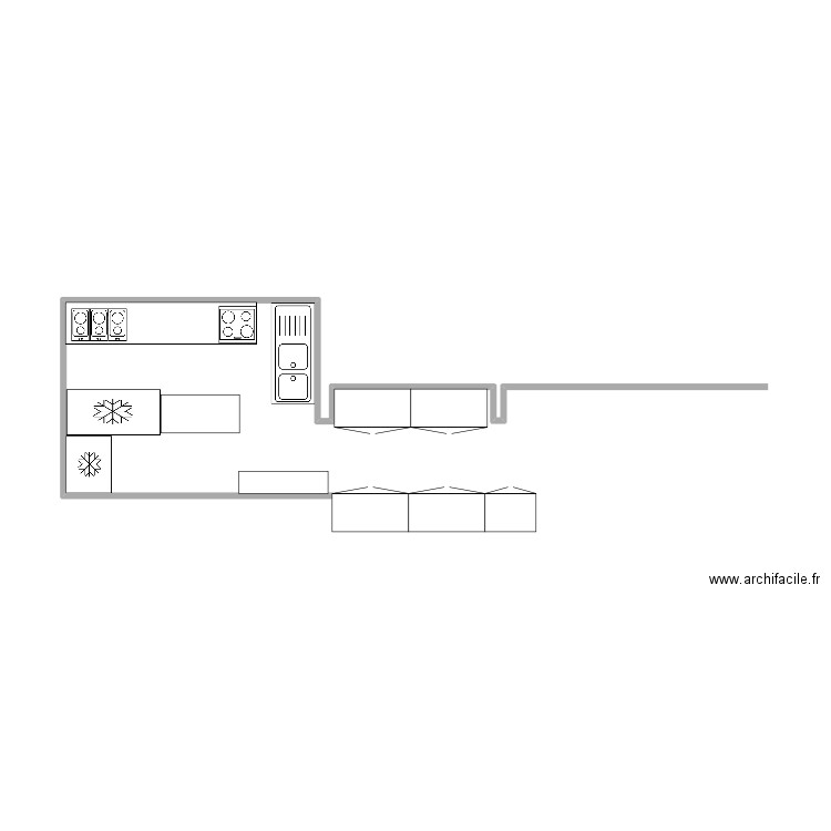 cuisine traiteur O ASIA. Plan de 0 pièce et 0 m2