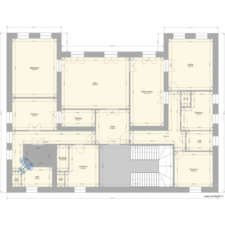 Grand Appart rouget de l isle swixim stephanie projet. Plan de 0 pièce et 0 m2