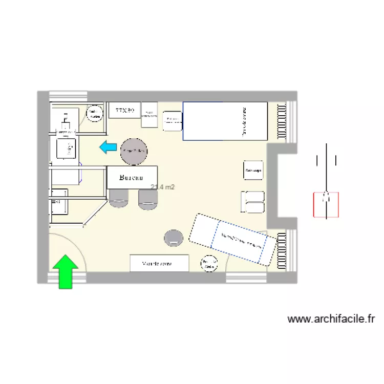 Cabinet Thorens Glière 1. Plan de Cabinet Thorens Glière 1. Plan de