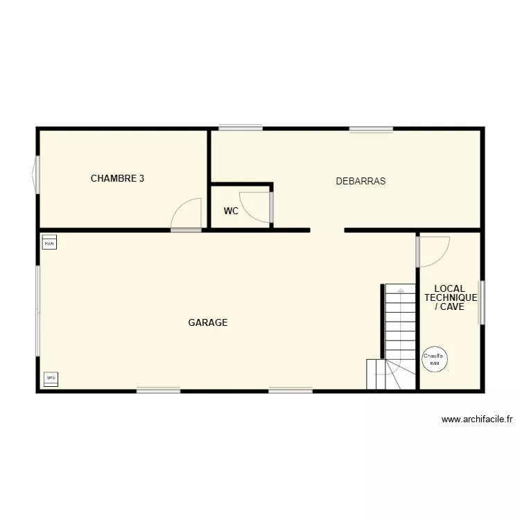 HORTHEMEL BAS. Plan de 