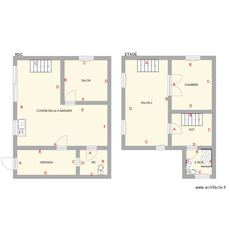 GENDILLE. Plan de 0 pièce et 0 m2