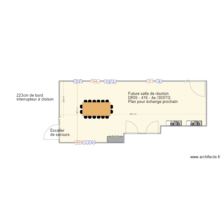 Salle de réunion 416 - 3. Plan de 0 pièce et 0 m2