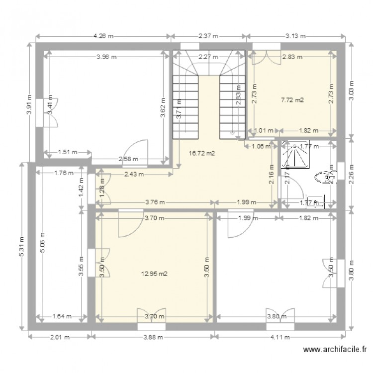 MICHOU VILLA . Plan de 0 pièce et 0 m2