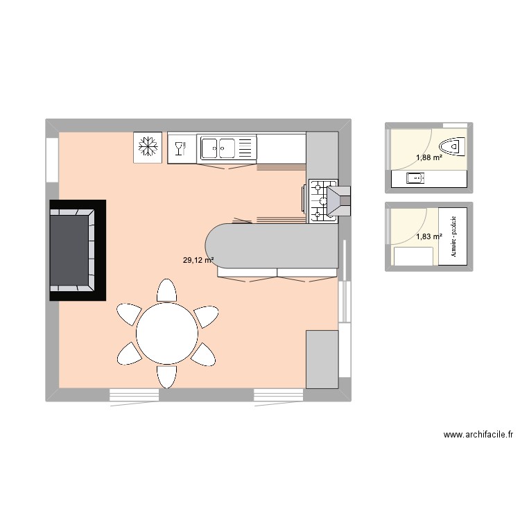 test. Plan de 0 pièce et 0 m2