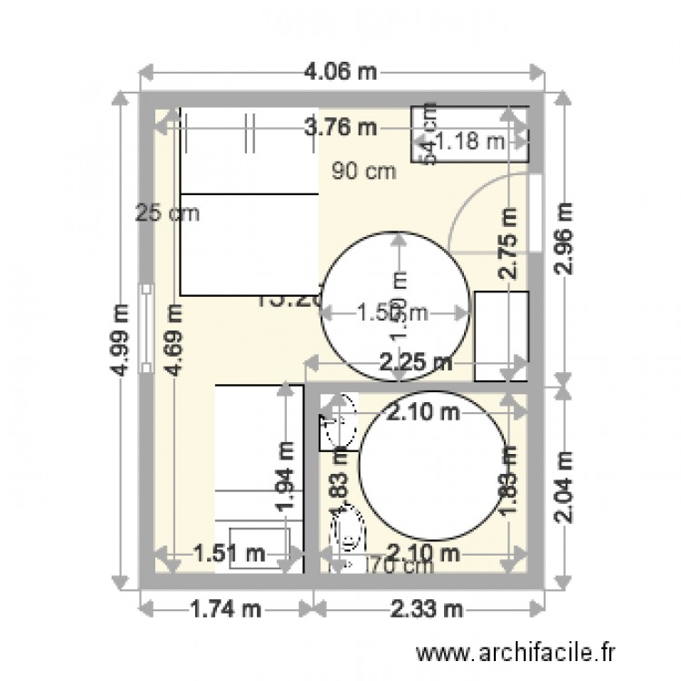 PLAN PROJETE PARC. Plan de 0 pièce et 0 m2