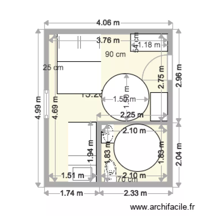 PLAN PROJETE PARC. Plan de 