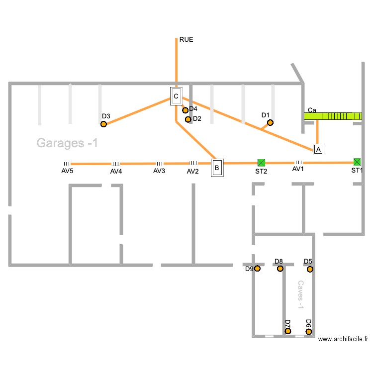 Alsemberg 980. Plan de 0 pièce et 0 m2