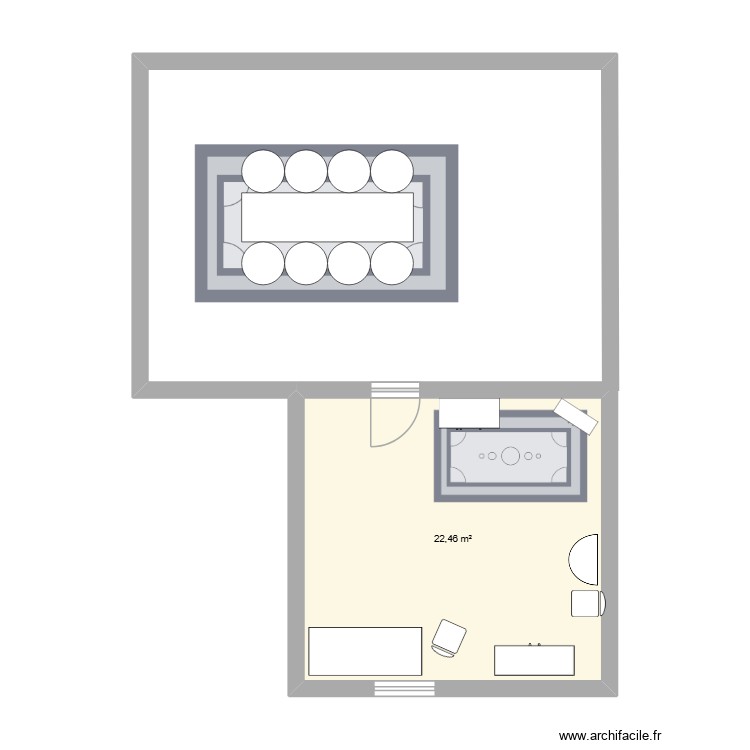 IFA. Plan de 0 pièce et 0 m2