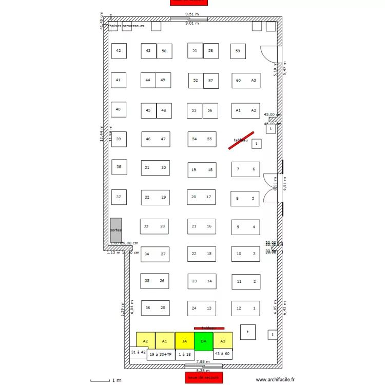 fouras ter. Plan de 