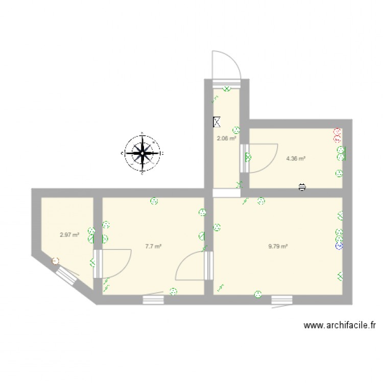 APPARTEMENT 18. Plan de 0 pièce et 0 m2