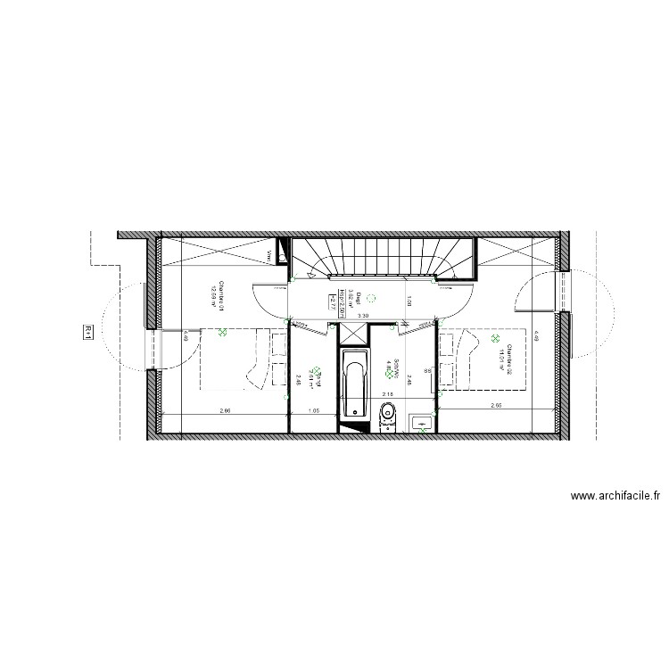 t3 etage. Plan de 0 pièce et 0 m2