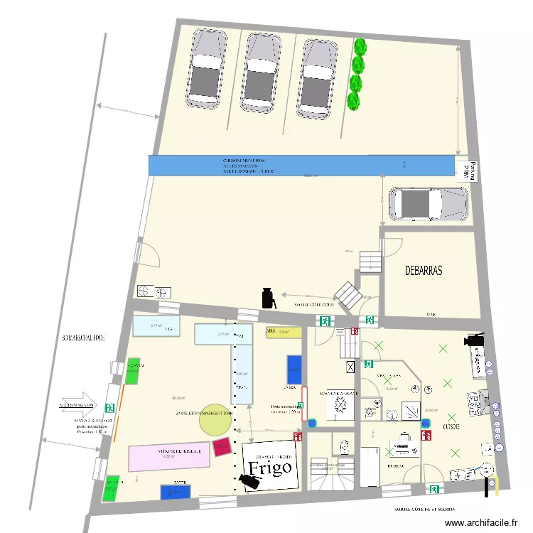 pose cam&eacute;ra . Plan de 