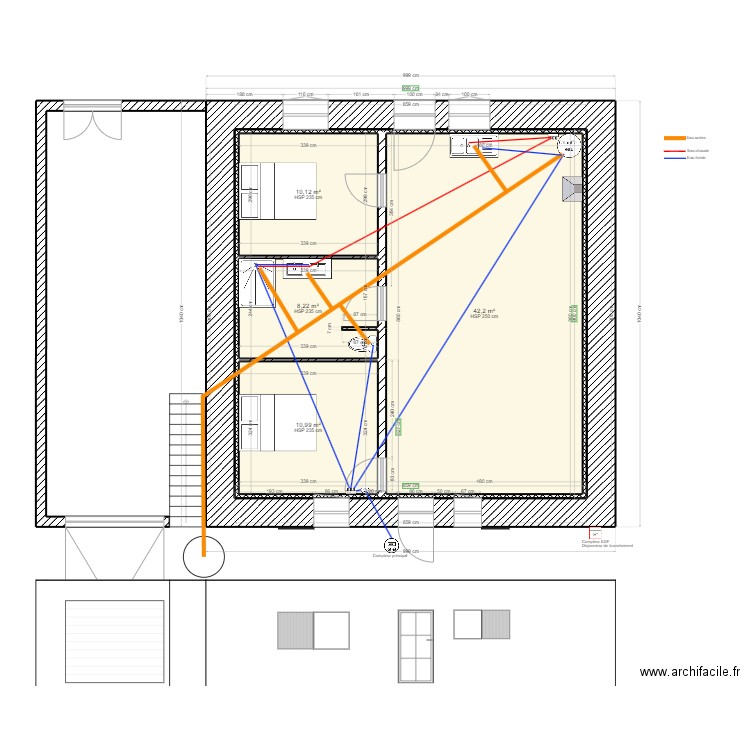 maison revel location 25 mai 2023. Plan de 4 pièces et 72 m2