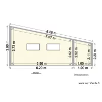 GARAGE C&ocirc;t&eacute; jardin