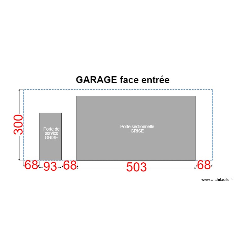 Garage face entrée. Plan de 0 pièce et 0 m2