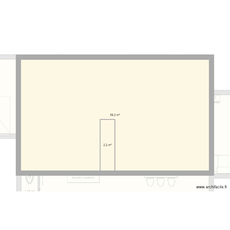 MAISON . Plan de 9 pièces et 175 m2