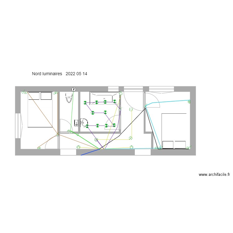 plan15N1rev1. Plan de 1 pièce et 30 m2