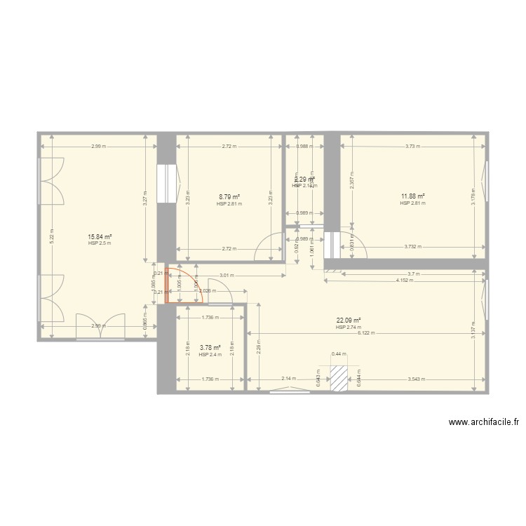 Plan St Pierre V2. Plan de 0 pièce et 0 m2