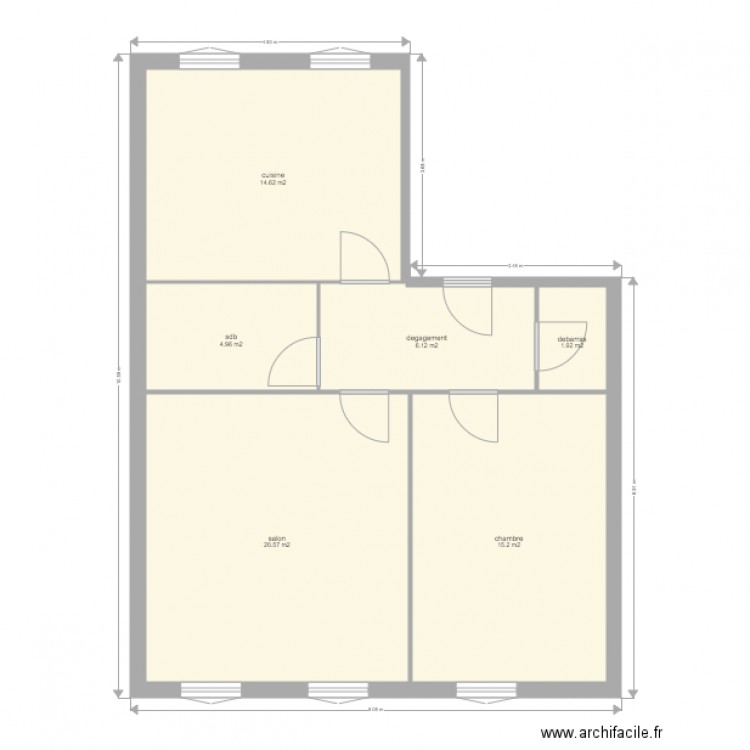 plan chamboniere. Plan de 0 pièce et 0 m2