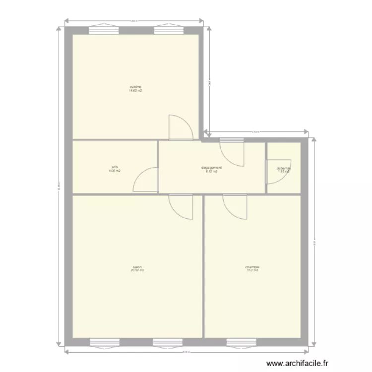 plan chamboniere. Plan de 