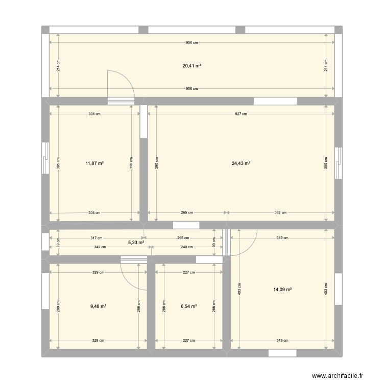 Maison Dubedou. Plan de 0 pièce et 0 m2