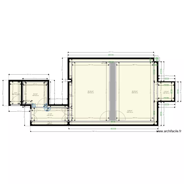 Studio. Plan de Studio. Plan de